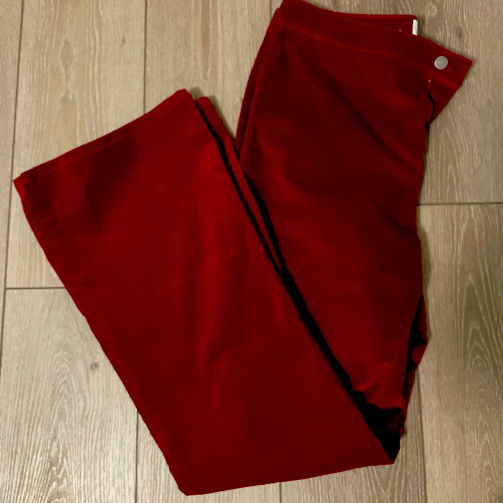 GET RED READY FOR CHRISTMAS Ladies Corduroy pants pair with cute Christmas top